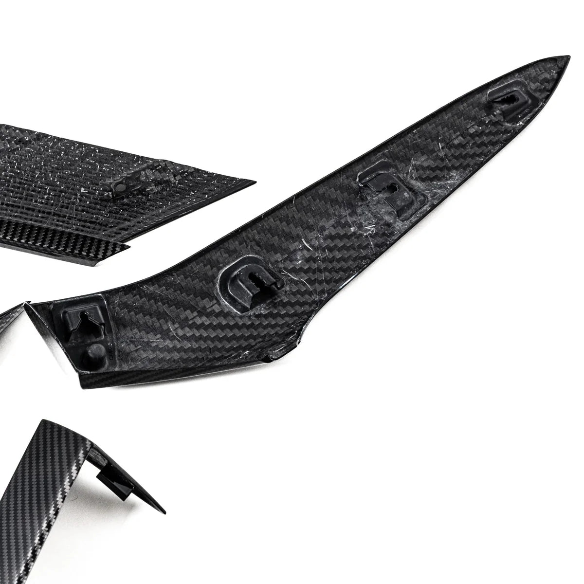2022–2027 Corvette C8 Z06 / E-Ray Dry Gloss Carbon Fiber Door Handle & Quarter Panel Replacement Trim Kit