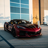 2020–2026 Corvette C8 Stingray to Z06 Track Package 15-Piece Full Front Bumper Conversion Kit