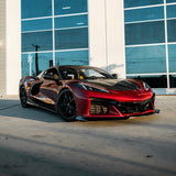 2020–2026 Corvette C8 Stingray to Z06 Track Package 15-Piece Full Front Bumper Conversion Kit
