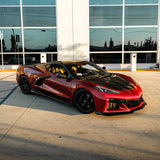 2020–2026 Corvette C8 Stingray to Z06 Track Package 15-Piece Full Front Bumper Conversion Kit