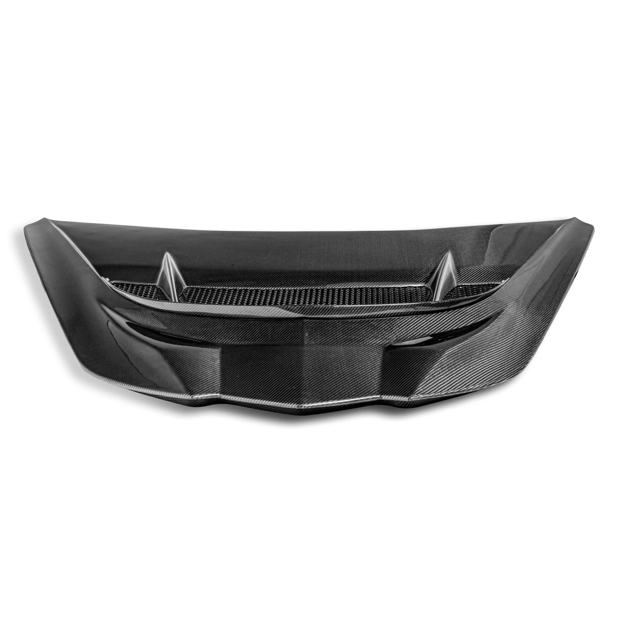 Capó de fibra de carbono de doble cara de 2 piezas Type-ZR1 para Corvette C8 2020-2026 para Stingray/Z06/E-Ray