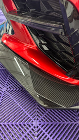 2020–2027 Corvette C8 Stingray Z07-Style Dry Carbon Fiber Front Splitter & Canards