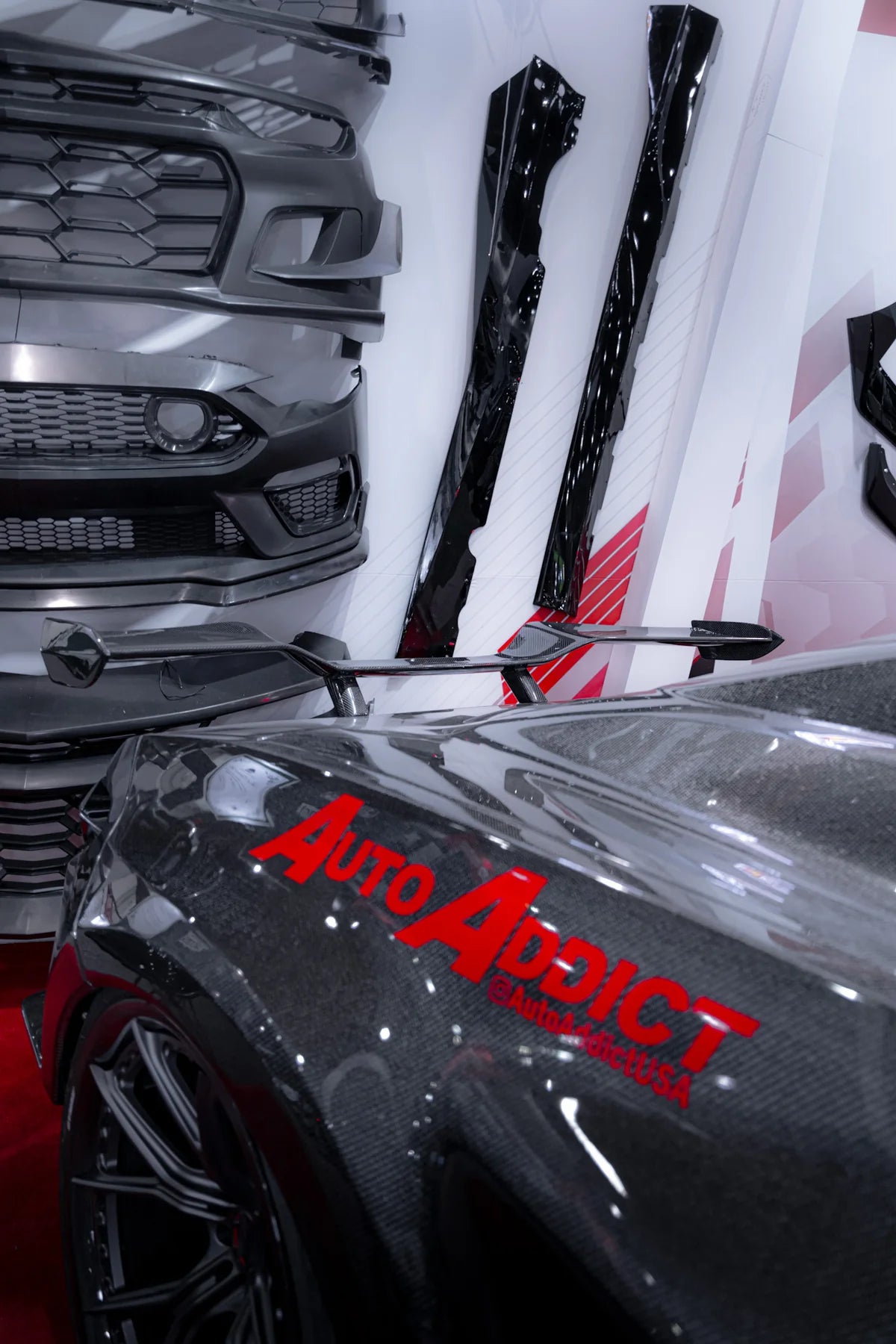 2020–2024 Corvette C8 Deluxe Wide Track Package – Full Carbon Fiber Kit (Bumper to Bumper)