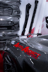2020–2024 Corvette C8 Deluxe Wide Track Package – Full Carbon Fiber Kit (Bumper to Bumper)