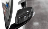 Corvette C8 Carbon Fiber Mirror Cap Overlays