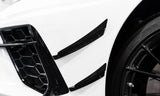 C8 Corvette Carbon Fiber Front Canards – 4PC
