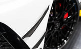C8 Corvette Carbon Fiber Front Canards – 4PC
