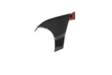 C8 Corvette Carbon Fiber Mirror Bottom Overlays (2020+)