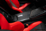 Center Console Lid Carbon Fiber Overlay - Corvette C8
