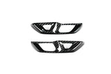 Corvette C8 Carbon Fiber Door Lock Trim Overlays