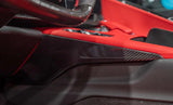 2020–2025 Chevrolet Corvette C8 Carbon Fiber Center Console Side Trim