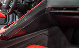 2020–2025 Chevrolet Corvette C8 Carbon Fiber Center Console Side Trim