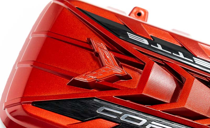 C8 Corvette LT2 Edge Red Engine Cover