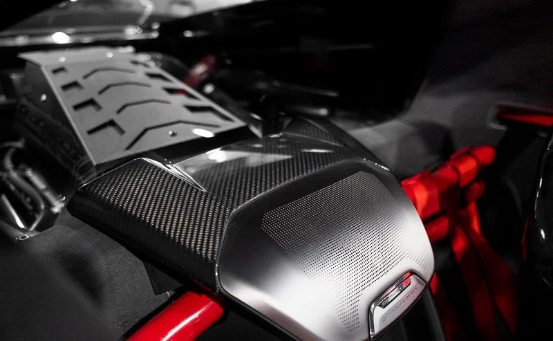 C8 Corvette Carbon Fiber Waterfall Speaker Trim Cover – Coupe
