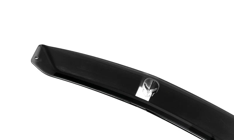 C8 Corvette Z06 / E-Ray Wicker Bill Spoiler Extension – Clear Smoke