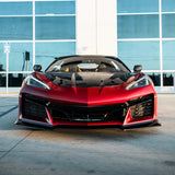 2020–2026 Corvette C8 Stingray to Z06 Track Package 15-Piece Full Front Bumper Conversion Kit