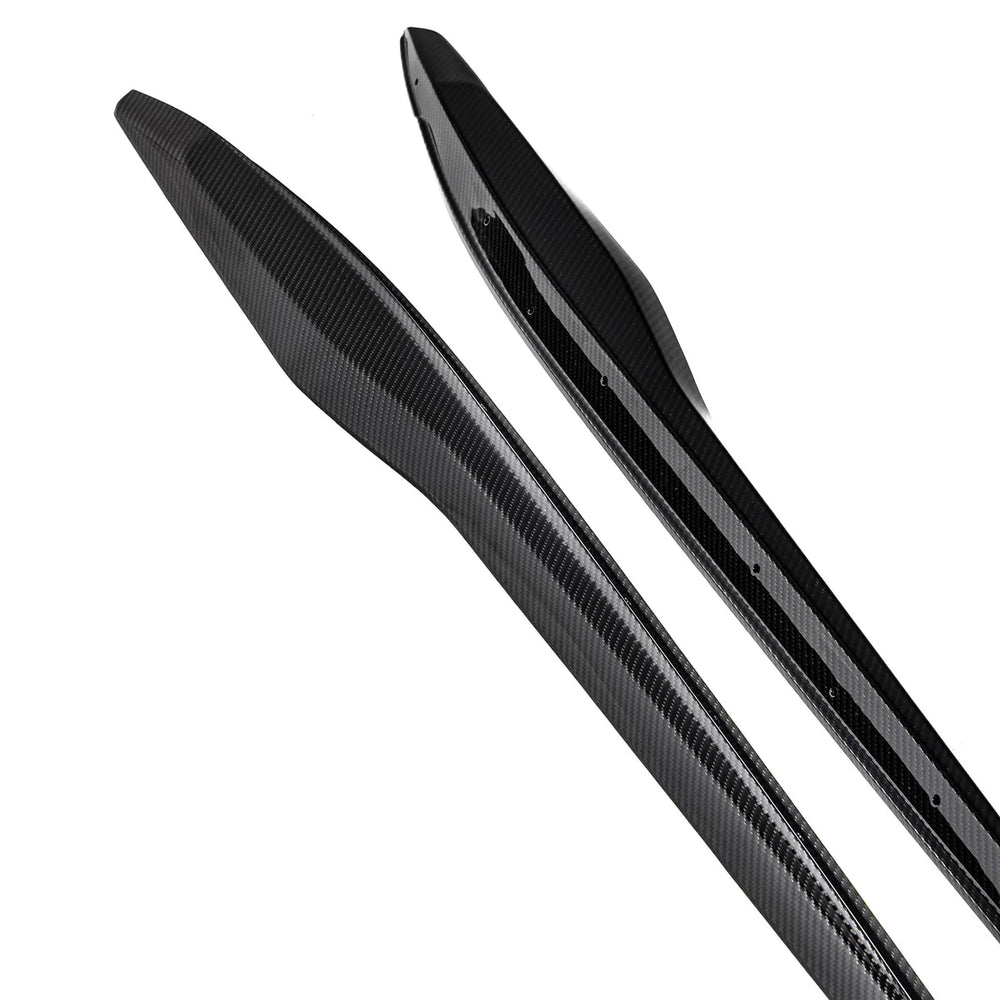 Extensiones de balancín laterales de fibra de carbono para C8 Corvette Z06 / E-Ray (2023-2025)