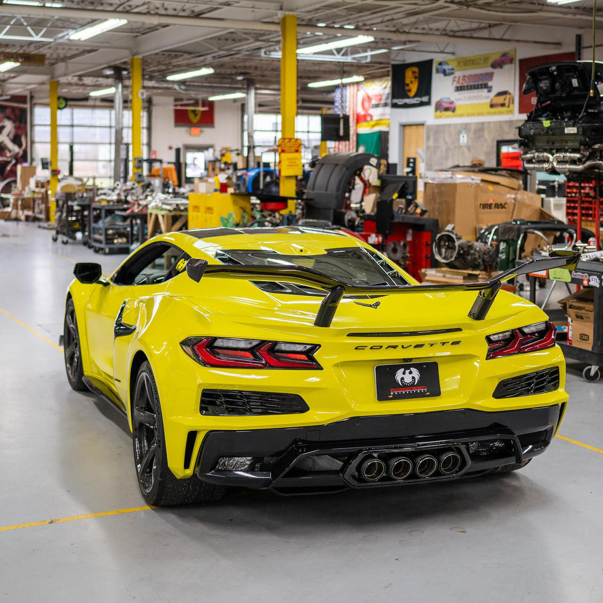 2023+ Chevrolet Corvette C8 Z06 Fabspeed Titanium Valved Cat-Back Exhaust System