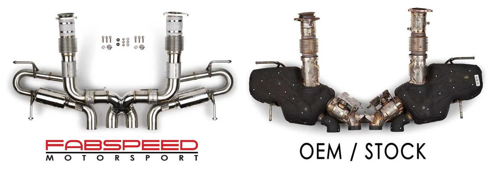 Fabspeed Corvette C8 Z06 Valved Cat-Back Exhaust System (2023+)
