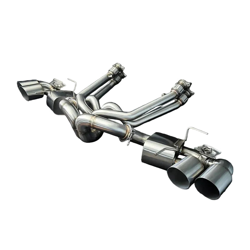 Concept 841 8-4-1 Equal Length Header + Cat-Back Exhaust System for 2020–2026 Chevrolet Corvette C8 Stingray & E-Ray 6.2L