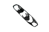 C8 Corvette Carbon Fiber Transmission Control Outer Trim