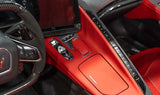 Corvette C8 Carbon Fiber Center Console Overlay