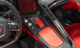 Corvette C8 Carbon Fiber Center Console Overlay