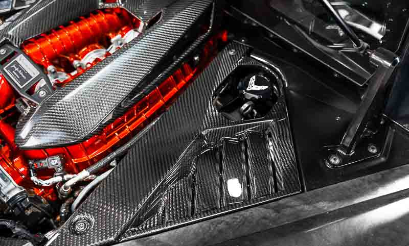C8 Corvette Carbon Fiber Engine Appearance Package