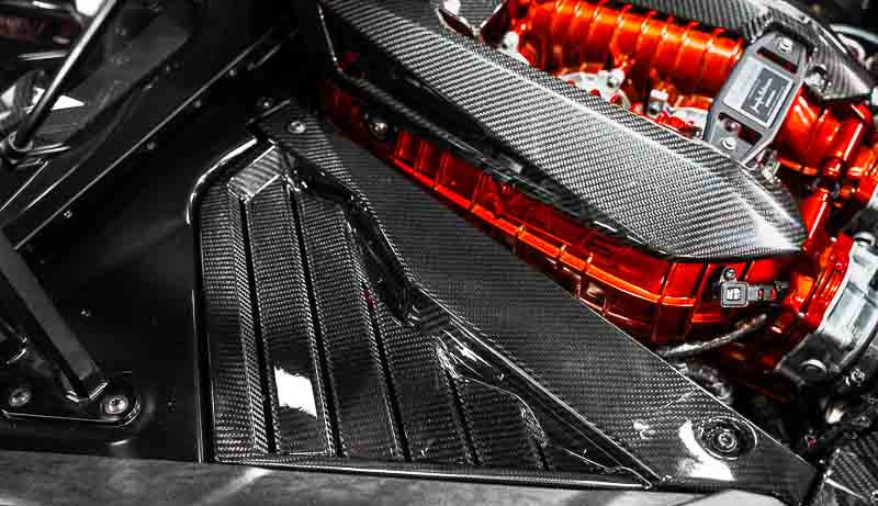 C8 Corvette Carbon Fiber Engine Appearance Package