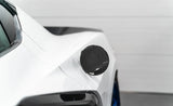 Corvette C8 Carbon Fiber Fuel Door Overlay