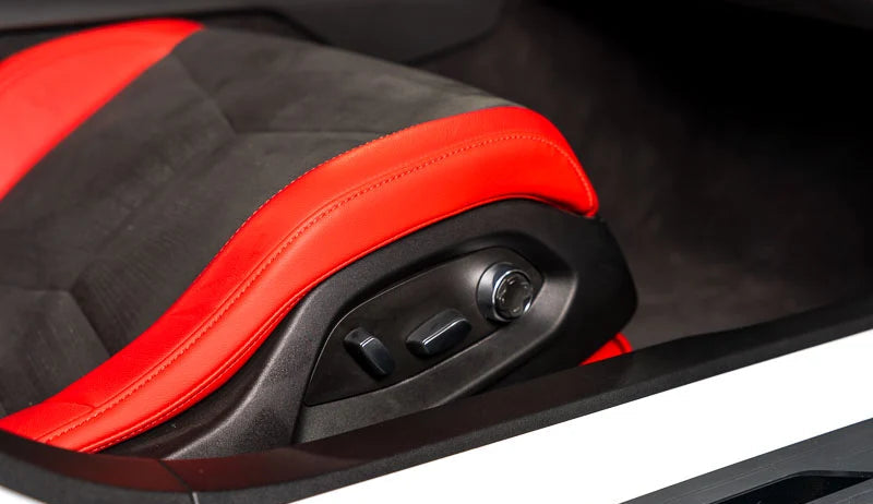 Corvette C8 Carbon Fiber Seat Adjuster Trim Overlay