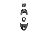 C8 Corvette Carbon Fiber Transmission Control Button Covers