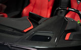 C8 Corvette Carbon Fiber HUD Dashboard Center Cover
