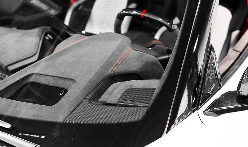C8 Corvette Carbon Fiber Dashboard Speaker Trim - Driver & Passenger Side (2020+)