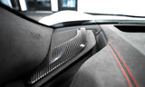 C8 Corvette Carbon Fiber Dashboard Speaker Trim - Driver & Passenger Side (2020+)