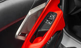 C8 Corvette Carbon Fiber Window Switch Covers — HTC