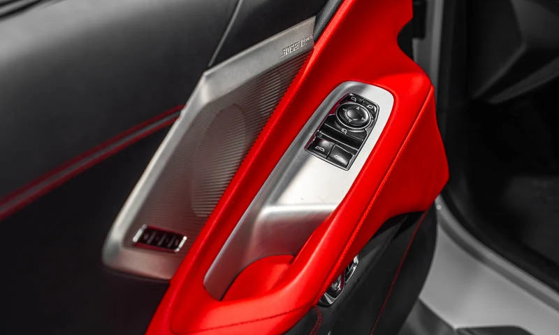 C8 Corvette Carbon Fiber Window Switch Covers – Coupe