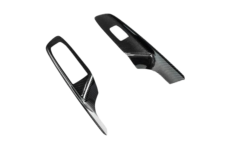 C8 Corvette Carbon Fiber Window Switch Covers — HTC