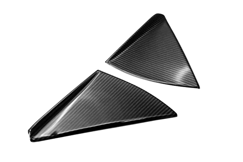 C8 Corvette Convertible Carbon Fiber B-Pillar Trim Overlays – HTC