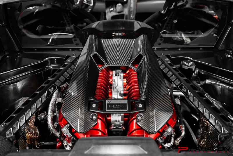 C8 Corvette Z06 LT6 Carbon Fiber Engine Cover