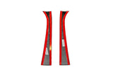 2020+ Corvette C8 Carbon Fiber Dashboard Door Sill Trim