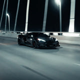 2020–2026 Corvette C8 Carbon Quiet Racing ZR1 ZTK Forged Carbon Fiber Aero Kit for Z06/E-Ray