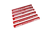 C8 Corvette Billet Strut Tower Support Bars – Red