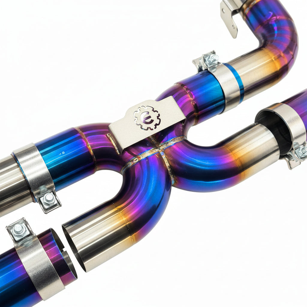 Corvette C8 Titanium Valved Catback Exhaust - APEX Exhaust