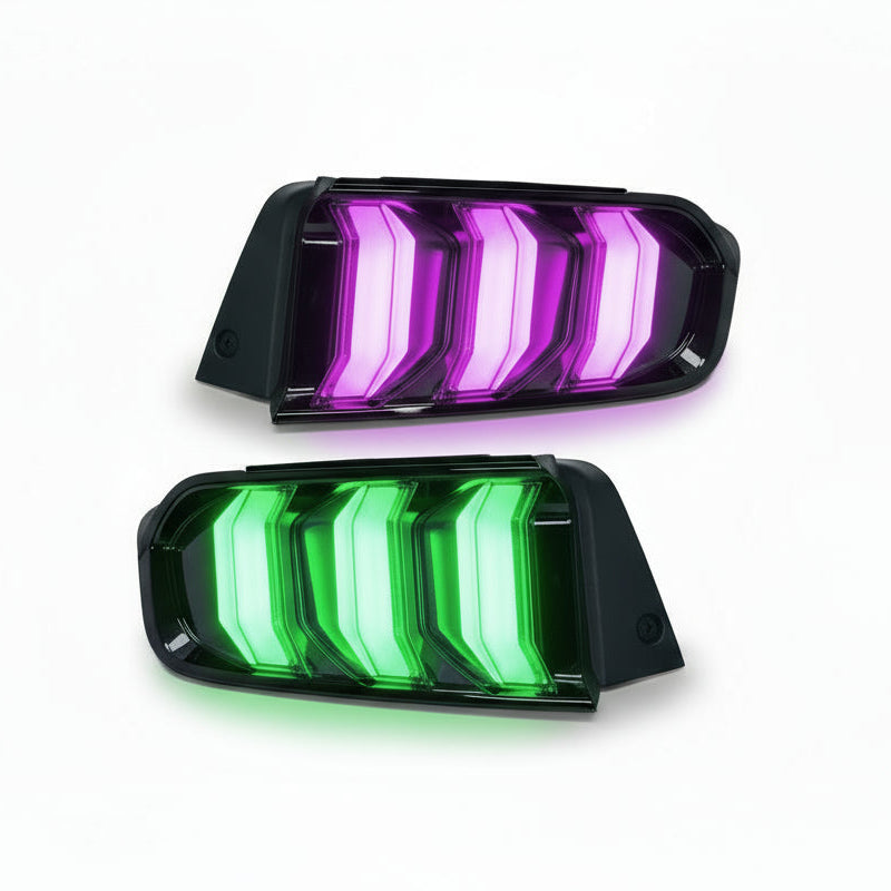 Luces traseras RGB para Ford Mustang 2015-2023 - Serie Flow