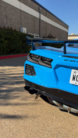 2020-2026 Corvette C8 Luces traseras LED estilo Euro ahumado Secuenciales ámbar Par