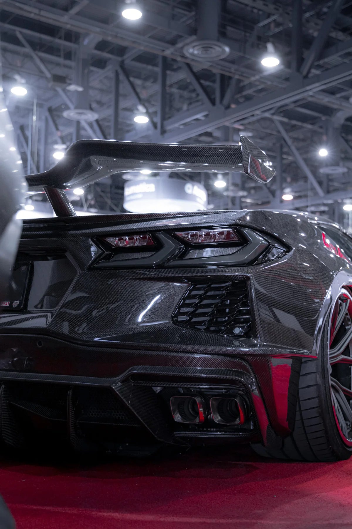 2020–2024 Corvette C8 Deluxe Wide Track Package – Full Carbon Fiber Kit (Bumper to Bumper)