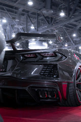 2020–2024 Corvette C8 Deluxe Wide Track Package – Full Carbon Fiber Kit (Bumper to Bumper)