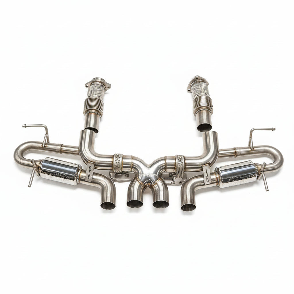 Fabspeed Corvette C8 ZR1 Stainless Steel Valved Cat-Back Exhaust System (2025+)