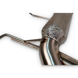 2025+ Chevrolet Corvette C8 ZR1 Fabspeed Stainless Steel Megaphone Cat-Back Exhaust System